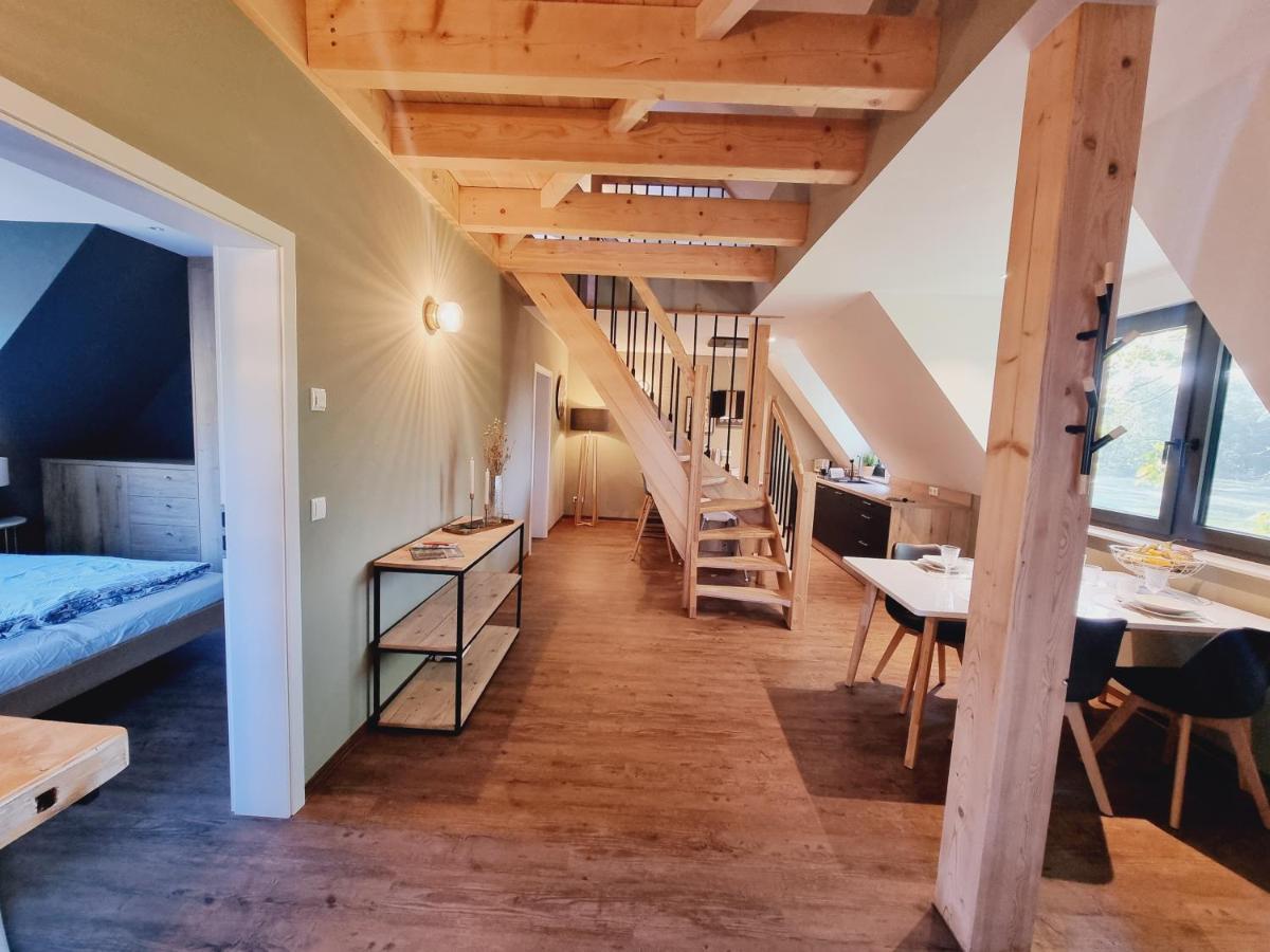 Ferienwohnung Rehblick Spreewaldferien-Burg ブルク エクステリア 写真