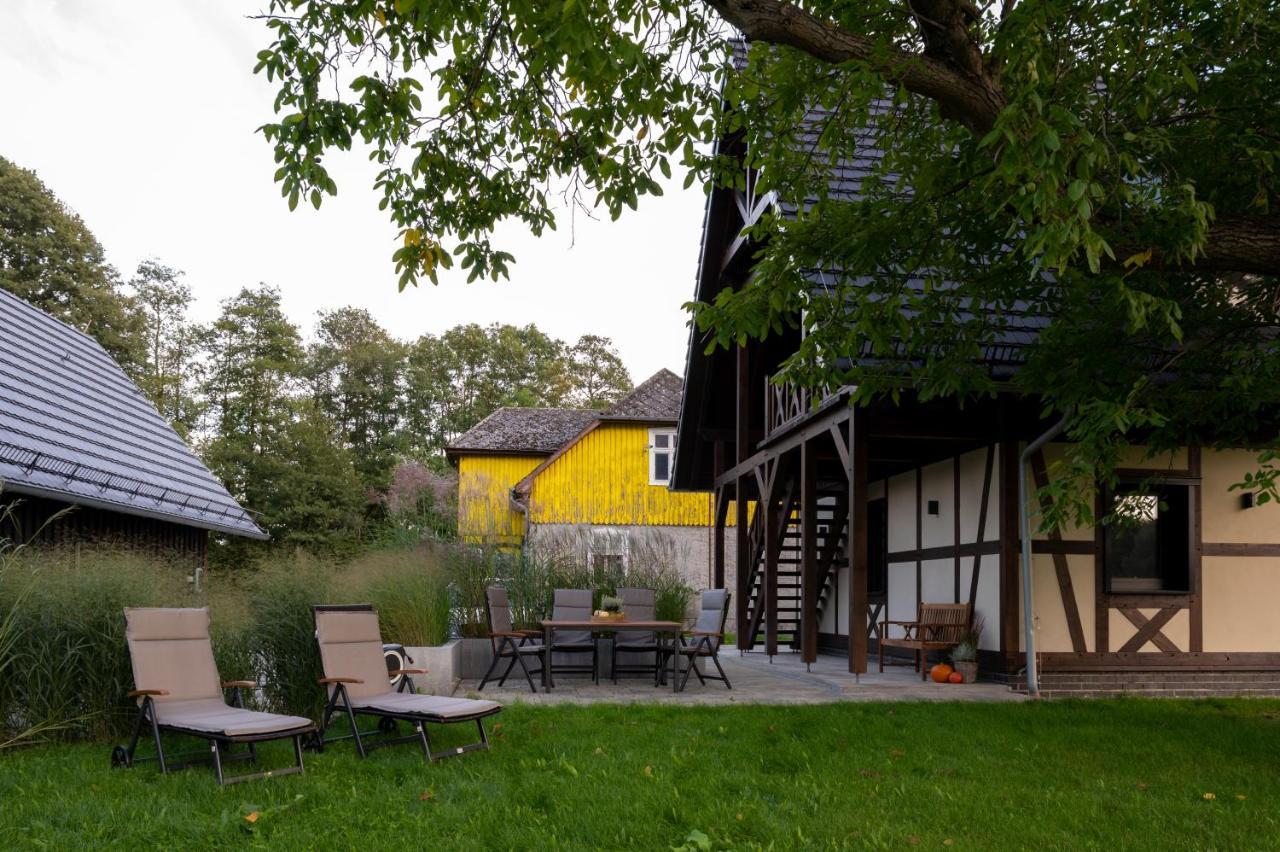 Ferienwohnung Rehblick Spreewaldferien-Burg ブルク エクステリア 写真
